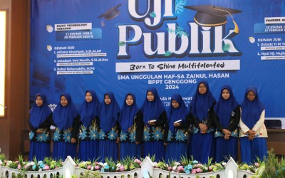Bikin Bangga, 44 Santri SMA Unggulan Haf-Sa Ikuti Uji Publik Dibidang Tahfidz
